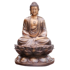 Tượng Phật Thích Ca - Đồ Đồng Cao Cấp - Cửu Diệu Thiên - THN042