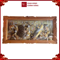 Tranh Vinh Hoa Phú Quý - Đồ Đồng Cao Cấp - Cửu Diệu Thiên - THN025