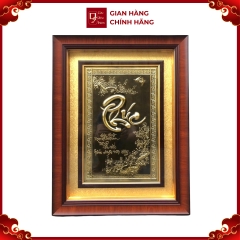 Tranh Đồng Chữ Phúc ( 58x42cm ) - Cửu Diệu Thiên - THN246