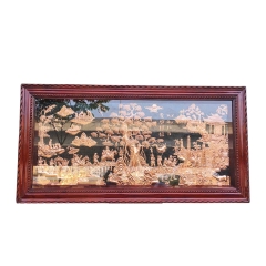 Tranh Vinh Quy Bái Tổ - Đồ Đồng Cao Cấp - Cửu Diệu Thiên - THN006