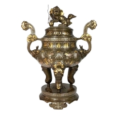 Đỉnh Đồng Phúc Lộc Thọ Khang Ninh - Đồ Đồng Cao Cấp - Cửu Diệu Thiên - ZC002