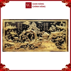 Tranh Đồng Quê - Đồ Đồng Cao Cấp - Cửu Diệu Thiên - THN402