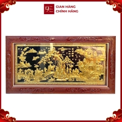 Tranh Vinh Quy Bái Tổ - Đồ Đồng Cao Cấp - Cửu Diệu Thiên - THN007