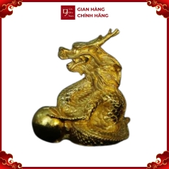 Tượng Rồng Phong Thủy , Linh Vật Tuổi Thìn - Đồ Đồng Cao Cấp - Cửu Diệu Thiên - THN086