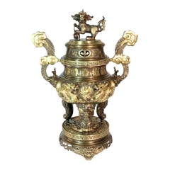 Đỉnh Đồng Phúc Lộc Thọ Khang Ninh - Đồ Đồng Cao Cấp - Cửu Diệu Thiên - ZC003