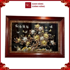 Tranh Vinh Hoa Phú Quý - Đồ Đồng Cao Cấp - Cửu Diệu Thiên - THN027