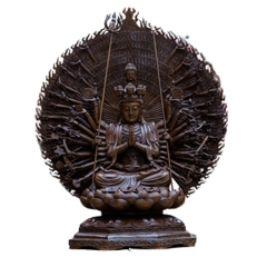 Tượng Thiên Thủ Thiên Nhãn - Đồ Dồng Cao Cấp - Cửu Diệu Thiên - THN048