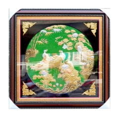 Tranh Công Mai - Đồ Đồng Cao Cấp - Cửu Diệu Thiên - THN393