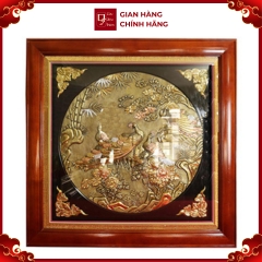 Tranh Công Mai - Đồ Đồng Cao Cấp - Cửu Diệu Thiên - THN394