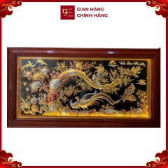 Tranh Vinh Hoa Phú Quý - Đồ Đồng Cao Cấp - Cửu Diệu Thiên - THN028