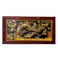 Tranh Vinh Hoa Phú Quý - Đồ Đồng Cao Cấp - Cửu Diệu Thiên - THN028