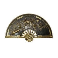 Tranh Công Mai - Đồ Đồng Cao Cấp - Cửu Diệu Thiên - THN386