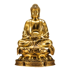 Tượng Phật Thích Ca - Đồ Đồng Cao Cấp - Cửu Diệu Thiên - THN040
