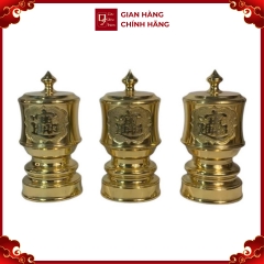 Bộ Đài Thờ - Đồ Đồng Cao Cấp - Cửu Diệu Thiên - BDT001
