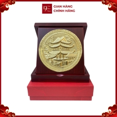 Tranh Đồng Chùa Keo ( Đường Kính 16cm ) - Cửu Diệu Thiên - TD028
