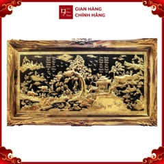 Tranh Đồng Quê - Đồ Đồng Cao Cấp - Cửu Diệu Thiên - THN397