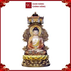 Tượng Phật Thích Ca - Đồ Đồng Cao Cấp  - Cửu Diệu Thiên - THN041