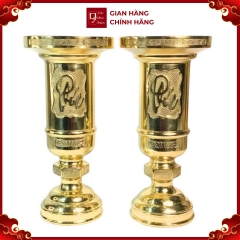 Ống Đựng Hương Chữ Phúc - Đồ Đồng Cao Cấp - Cửu Diệu Thiên - DF002
