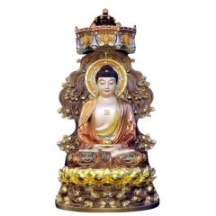 Tượng Phật Thích Ca - Đồ Đồng Cao Cấp  - Cửu Diệu Thiên - THN041