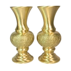 Bình Hoa Cúc - Đồ Đồng Cao Cấp - Cửu Diệu Thiên - FG003