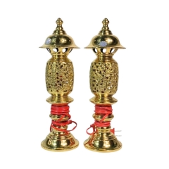 Đèn Thờ Điện - Đồ Đồng Cao Cấp - Cửu Diệu Thiên - QT001