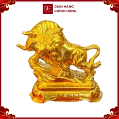 Tượng Trâu Phong , Linh Vật Tuổi Sửu - Đồ Đồng Cao Cấp - Cửu Diệu Thiên - THN099