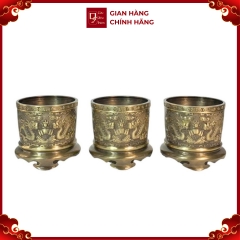Bộ Bát Hương - Đồng Hun Giả Cổ -Cửu Diệu Thiên - BH003