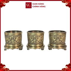 Bộ Bát Hương - Đồng Hun Giả Cổ - Cửu Diệu Thiên - BH001