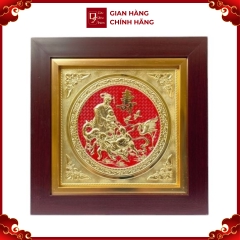 Tranh Đồng Mừng Thọ Ông Bà ( 48x48cm ) - Cửu Diệu Thiên - THN211