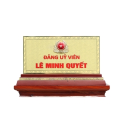 Biển Danh Chức - Đồ Đồng Cao Cấp - Cửu Diệu Thiên - THN115