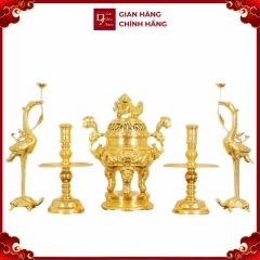 Bộ Ngũ Sự - Đồ Đồng Cao Cấp - Cửu Diệu Thiên - NS008