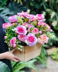 Hoa Lụa Lẵng 01