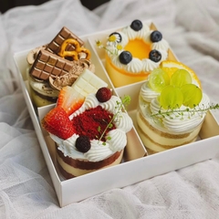 DB.06. Tiramisu/ Mousse Cups Box (4 Cups)