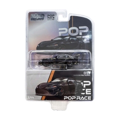 Voiture Miniature Skyline GT-R R34 1:64 Focal Horizon FH - Édition Limitée Bleu Argenté