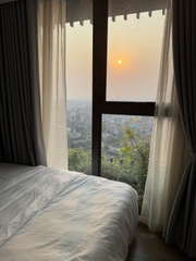 Căn hộ 2 phòng ngủ (có bồn tắm) với tầm nhìn vào làng quê Việt Nam (1012a Onsen Swanlake R1)