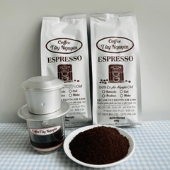 Cà Phê Nguyên Chất Tổng Hợp (  Arabica - Robusta - Culi ) gói 500gr