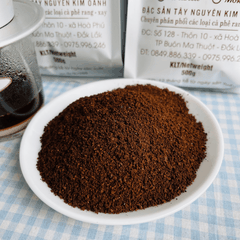 Cà phê nguyên chất ARABICA s18 chế biến khô - gói 500gr