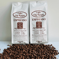 Cà phê nguyên chất  ROBUSTA chế biến khô - gói 500gr