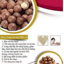 Hạt Mắc Ca Nứt Vỏ Đăk Lăk - hộp 500gr
