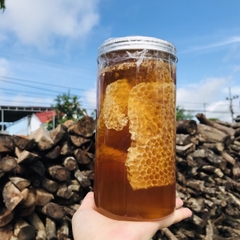 Mật Ong Hoa Cà Phê Nguyên Sáp - Hũ 1000ml