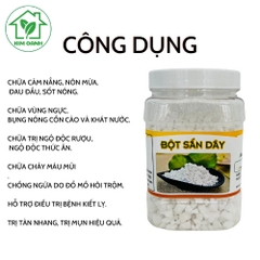 Bột Sắn Dây Nguyên Chất - Công Dụng  Bột Sắn Dây