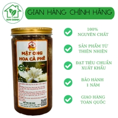 Mật Ong Hoa Cà Phê Nguyên Sáp - Hũ 1000ml