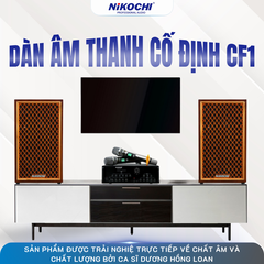 DÀN ÂM THANH CỐ ĐỊNH CF1 !