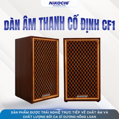 DÀN ÂM THANH CỐ ĐỊNH CF1 !