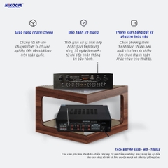 Smart Amply NKC-801M (Amply nghe nhạc Karaoke 801) !