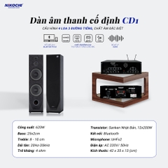 DÀN ÂM THANH CỐ ĐỊNH CD1
