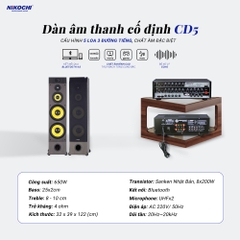 DÀN ÂM THANH CỐ ĐỊNH CD5