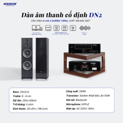 DÀN ÂM THANH CỐ ĐỊNH DN2