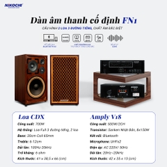 DÀN ÂM THANH CỐ ĐỊNH FN1!