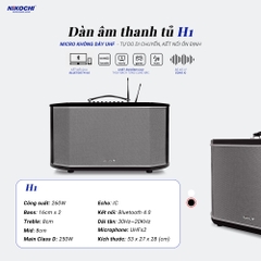DÀN ÂM THANH TỦ H1 !